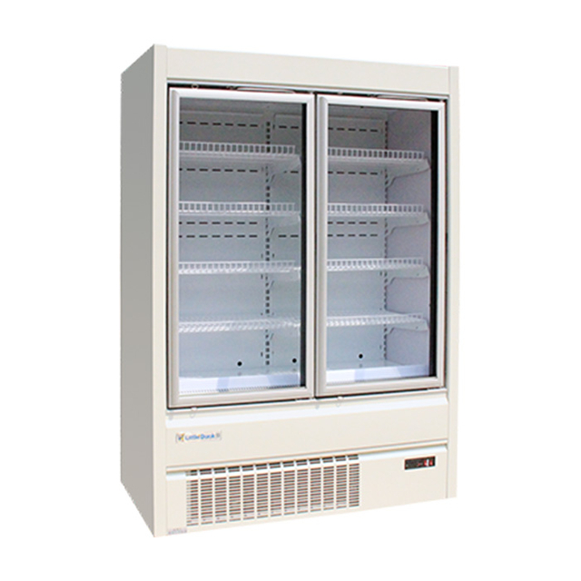 -1~5℃/≤-15℃ Remote Upright Freezer Upright Supermarket Freezer